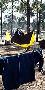 tent drying